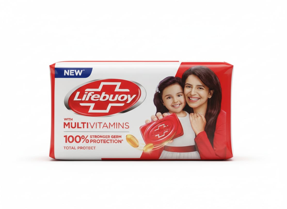 128G LIFEBUOY RED SOAP MULTIVITAMINS TOTAL PROTECT 128G - Image 1