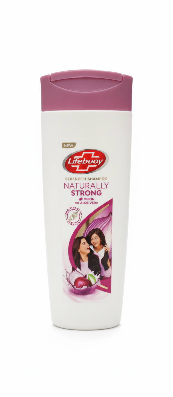 90ml.jpg LIFEBUOY SHAMPOO NATURALLY STRONG ONION ALOE VERA 90ML SMALL - Image 1