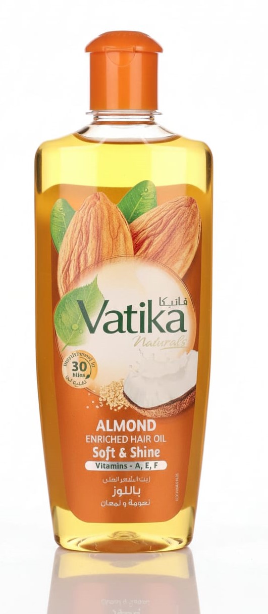 VATIKA 200 ML 2 VATIKA HAIR OIL ALMOND 200ML LARGE - Image 1