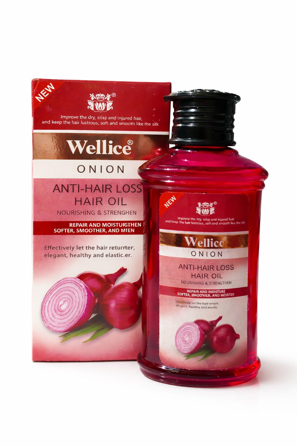 WELLICE HAIR OIL 150 ML WELLICE ONION ANTI HAIR LOSS HAIR OIL 150ML - Image 1